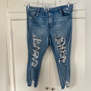 American Eagle Distressed Skinny Jeans